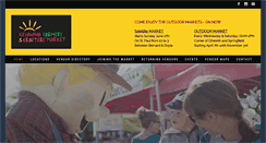 Desktop Screenshot of kelownafarmersandcraftersmarket.com